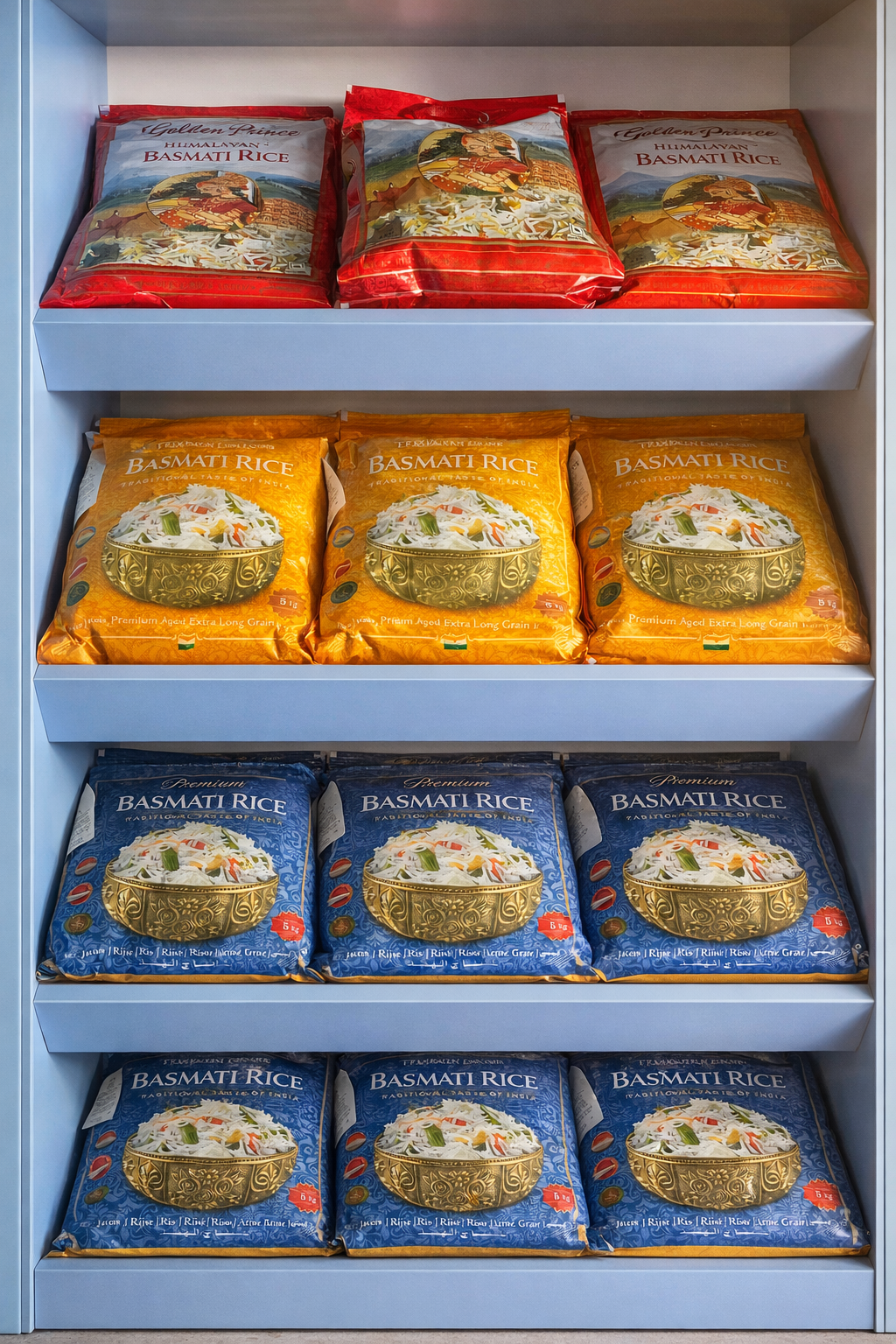 Рис в червоних ящиках (5 кг, 20 кг)